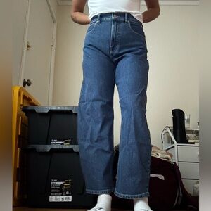 Everlane Blue Flare & Wide Leg Women's Jeans